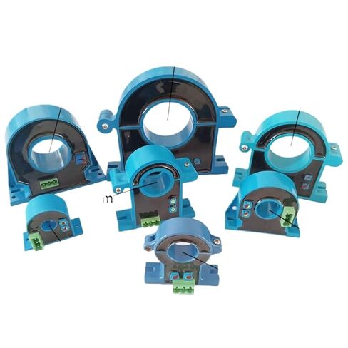 القاعة الحالية المرسل AC0-10A-500A المحول الحالي 4-20MA 0-20MA 0-5V 10V إخراج تيار مثالي المفتوح (AC0-300A_HOLE 20MM_12VDC) in Kuwait