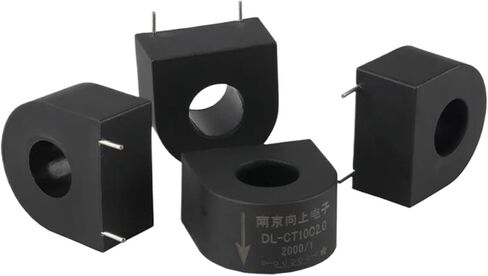 Mini Precision CT Current Transformer 0 ~ 125A DL-CT10CL 1000/1 2000/1 3000/1 4000/1 5000/1 AC 5A 10A 20A 30A 50A 100A (DL-CT10C 5000-1) in Kuwait