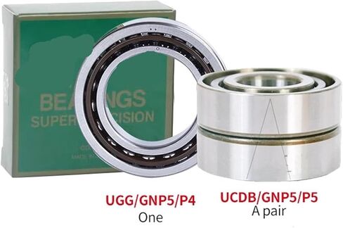 1PCS كرة ملامسة الزاوية تحمل عالي الدقة 7815 7816 7817 7818 7819 UCG UCDB CDB GL GNP4 (7815 UCG GNP4) in Kuwait