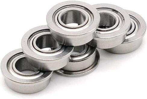 F605zz 5x14x5mm محامل شفة الصلب F605 F605Z F605ZZ 2PCS in Saudi Arabia