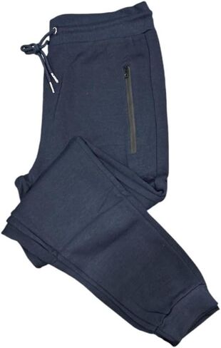 BenBen 3 Pack Men's Joggers with Zipper Pocket Fleece Sweatpants Athletic Pants Running Workout in Kuwait