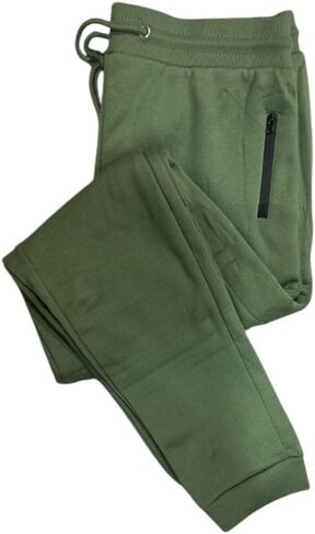 BenBen 3 Pack Men's Joggers with Zipper Pocket Fleece Sweatpants Athletic Pants Running Workout in Kuwait