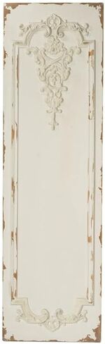 مجموعة أنيقة من 3 لوحات فنية بيضاء كبيرة لتحويل المساحات ، تصميم Boiserie عتيق ، لغرفة المعيشة ، المكتب ، أو غرفة النوم ، 21 "× 71" in Kuwait