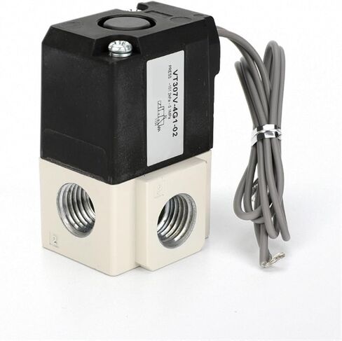 3/2 Way Pneumatic Vacuum Solenoid Valve Pilot-Operated Frequency Direct-acting 2 Position 3 Way 220V 24V 12V VT307V(With 8mm fitting) in Saudi Arabia