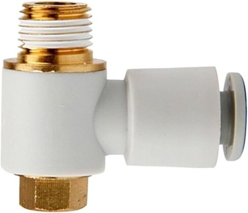 أنابيب قابلة للتطبيق: حجم القياس ، موضوع الاتصال: M ، R ، Universal Male Elbow KQ2V16-03AS KQ2V16-04AS (KQ2V16-03AS) in Saudi Arabia