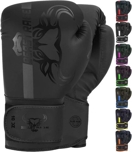 وحش الغضب قفازات الملاكمة Muay التايلاندية Kickboxing MMA قتال حقيبة التدريب لكمة ضرب رجال الرجال نساء في السجال اللياقة in Kuwait