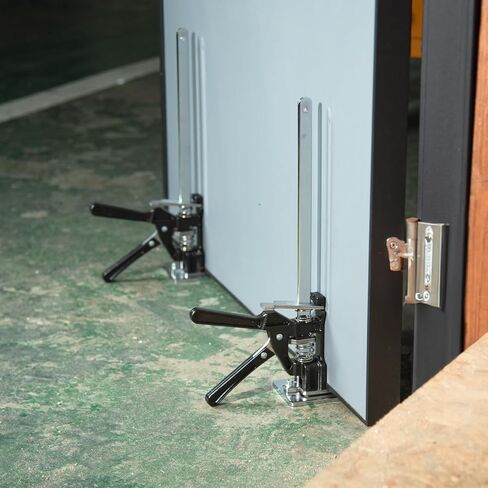 Powertec 71912 لتوفير العمالة Arm Jack 2 Pack - 220 رطلاً رافعة الأثاث الشاق ، 10 بوصة قابلة للتعديل ، للخزانات والأبواب والأجهزة والتركيب وتحسين المنزل in Saudi Arabia