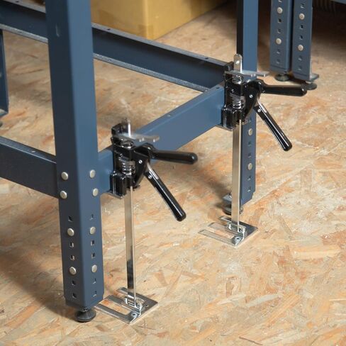 Powertec 71912 لتوفير العمالة Arm Jack 2 Pack - 220 رطلاً رافعة الأثاث الشاق ، 10 بوصة قابلة للتعديل ، للخزانات والأبواب والأجهزة والتركيب وتحسين المنزل in Saudi Arabia