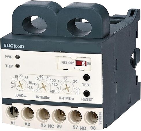 EUCR Automatic Relay Electronic Under Current Relay (Un:24-260VAC/DC) 1Pcs(5-60A) in Saudi Arabia
