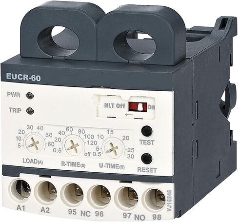EUCR Automatic Relay Electronic Under Current Relay (Un:24-260VAC/DC) 1Pcs(5-60A) in Saudi Arabia