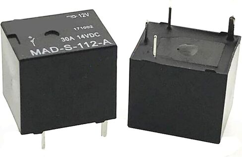 MAD-S-112-A MADS112A DC12V 12VDC 12V 30A RELAY 4PIN 10PCS in Saudi Arabia