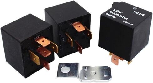 JD1914 4/5 Pin 12V/24V 80A Car Auto Relay 5Pcs(24V4Pin) in Saudi Arabia