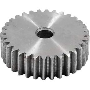 1pc 1m 8t-60t pinion Spur Gear 1 Mod أسطوانية ترس مسطح 8 12 13 14 15 16 17 18 19 20 21 22 23 24 25 26 27-60 الأسنان 45# الصلب (1M 16T (Bore 6mm)) in Kuwait