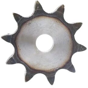 1Pcs 08B 10-25 Tooth Chain Drive Flat Sprocket A3 Steel Roller Chain Gear Pitch 12.7mm Industrial Sprocket Wheel(10 Teeth) in Kuwait