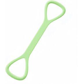 Figure 8 Resistance Band with Handles - 25lb Silicone Exercise Bands for Physical Therapy, Home Gym, Arm Back Shoulder Chest Workout - Portable Fitness Stretch Equipment for Women & Men in Saudi Arabia