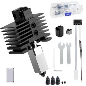 مجموعة Bambu Lab Hotend P1P/P1S مع فوهات الاستعدادات ، متوافقة مع Bambu Lab P1P/P1S Series 3D Printers ، 4 PCS Floused Steel Fouts (0.2 ، 0.4 ، 0.6 ، 0.8 مم) مع أدوات DIY وصندوق الأجزاء in Kuwait