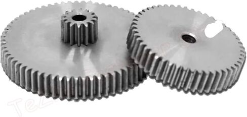 1pc 1m 8t-60t pinion Spur Gear 1 Mod أسطوانية ترس مسطح 8 12 13 14 15 16 17 18 19 20 21 22 23 24 25 26 27-60 الأسنان 45# الصلب (1M 16T (Bore 6mm)) in Kuwait