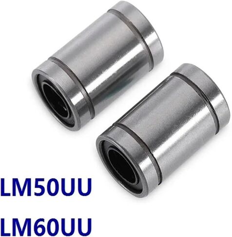1PCS LM50UU LM60UU LM50 LM60 50X80X100MM 60 × 90 × 110 مم حامات محامل الحركة الخطية (LM50UU 50X80X100MM) in Saudi Arabia