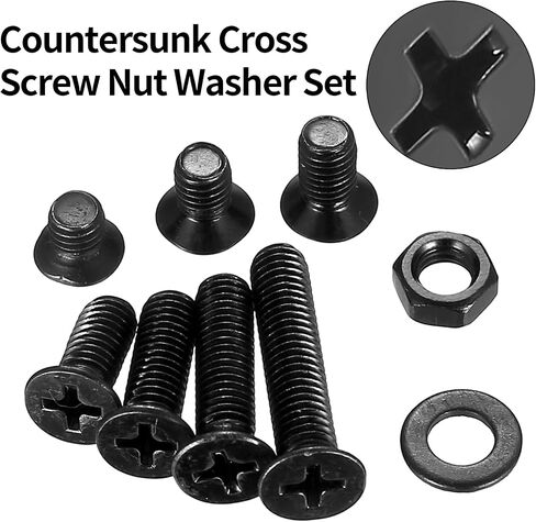 330 PCS M5 Procks and Nuts مجموعة ، مسامير M5 Countersunk وتشكيلات المكسر in Kuwait