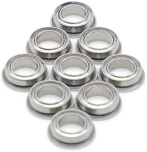 10Pcs MF85ZZ 5x8x2.5 mm ABEC-7 Miniature Flange Bearing Deep Groove Ball Bearing MF85Z MF85 in Saudi Arabia