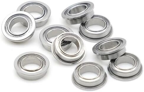 10Pcs MF85ZZ 5x8x2.5 mm ABEC-7 Miniature Flange Bearing Deep Groove Ball Bearing MF85Z MF85 in Saudi Arabia