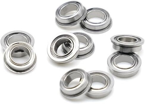 10Pcs MF85ZZ 5x8x2.5 mm ABEC-7 Miniature Flange Bearing Deep Groove Ball Bearing MF85Z MF85 in Saudi Arabia