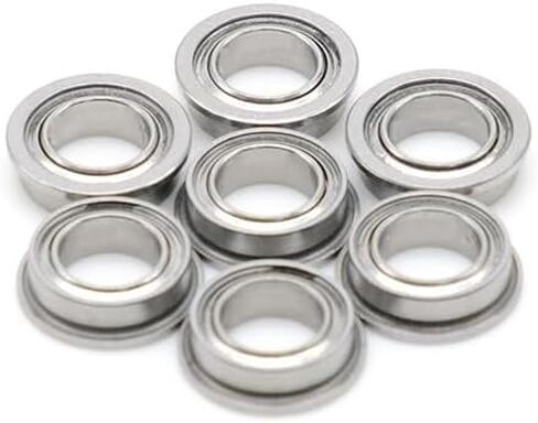 10Pcs MF85ZZ 5x8x2.5 mm ABEC-7 Miniature Flange Bearing Deep Groove Ball Bearing MF85Z MF85 in Saudi Arabia