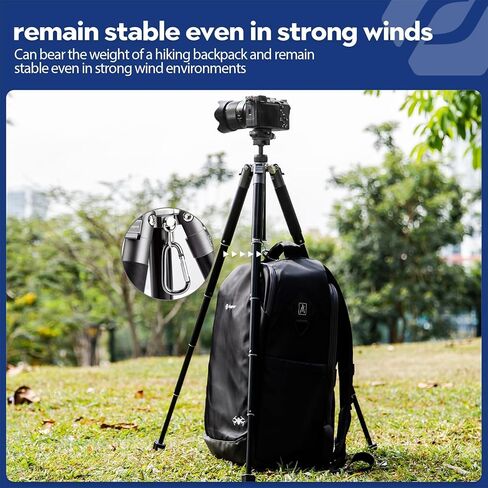 حامل ثلاثي صغير محمول لسطح المكتب من Fotopro مع رأس كروي 360 درجة مقاس 20 بوصة من سبائك الألومنيوم وحامل ثلاثي صغير للغاية لكاميرا الطاولة لكاميرات DSLR وكاميرا الفيديو والتصوير الفوتوغرافي مع حقيبة حمل تصل إلى 11 رطل/5 كجم in Kuwait