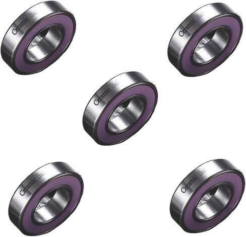 5pcs 25376-2RV-N4 Bicycle Hub Bearing 25x37x6mm Bike Hybrid Ceramic Bearings Accessories in Saudi Arabia