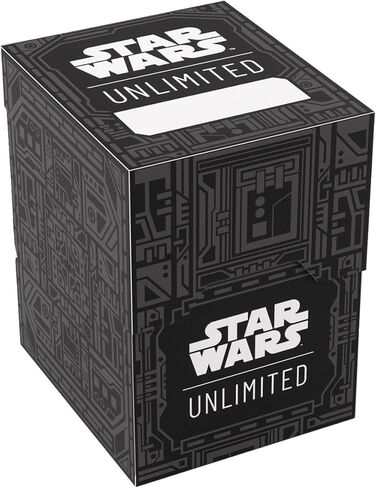 Gamegenic Star Wars Unlimited SOFT CRATE - Full-Color Printed & Officially Licensed Durable Deck Box, Holds 60 Double-Sleeved Cards, Perfect for TCGs and LCGs, Unlimited Pattern, Made in Saudi Arabia