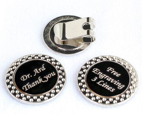 نقش مجاني - مجموعتان من علامات كرة الجولف مع مقطع قبعة ، هدايا الجولف الممتازة للرجال بالنساء in Kuwait