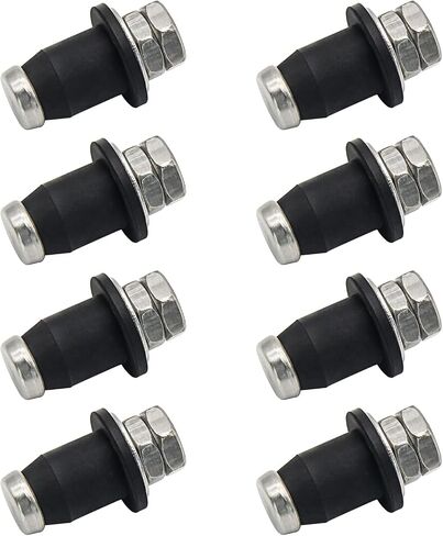8Pcs RV Water Tank Probe Sensors, Water Level Screw-in Sensors Tank Sensors Black in Saudi Arabia