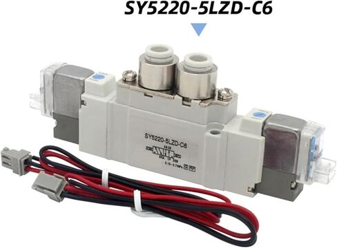 Type 5 port 2 Solenoid Valve SY3220 SY5220 SY7220 SY3320 SY5320 SY7320 SY5420 SY3320-5LZD-M5 SY5220-5LZD-01(SY3320-5LZD-M5) in Saudi Arabia
