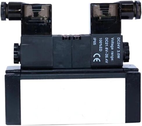 Solenoid Valve ESV Series ESV200 ESV300 ESV400 ESV600 220V 110V 24V 12V Terminal/Grommet Type Single/Double Solenoid(ESV330E,Grommet(remarks)) in Saudi Arabia