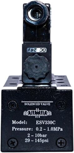 Solenoid Valve ESV Series ESV200 ESV300 ESV400 ESV600 220V 110V 24V 12V Terminal/Grommet Type Single/Double Solenoid(ESV330E,Grommet(remarks)) in Saudi Arabia