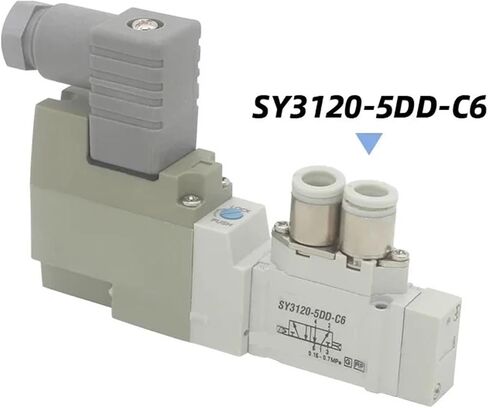 النوع 5 المنفذ 2 صمام الملف اللولبي SY5120-5DZD-01 SY5120-5DD-01 SY5120-5DZ-01 SY7120-5DZD-02 SY3120-5DZD-M5 (SY5120-5DZD-C6) in Saudi Arabia