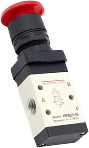 Series Valve M3 Series (3/2 Way) M3PL M3PP M3PF M3PM M3HS عنصر تحكم مفرد (M3PM210-06 ، لون زر أحمر) in Saudi Arabia