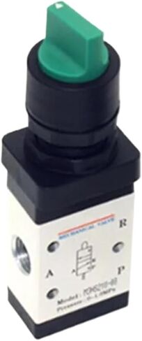 Series Valve M3 Series (3/2 Way) M3PL M3PP M3PF M3PM M3HS عنصر تحكم مفرد (M3PM210-06 ، لون زر أحمر) in Saudi Arabia