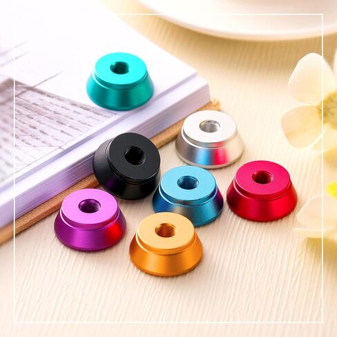 Shimeyao 7 PCS 510 Thread Metal Desk Caddy Caddy Display حامل العربات الزجاجية خزان حامل للاستخدام المختبر in Saudi Arabia
