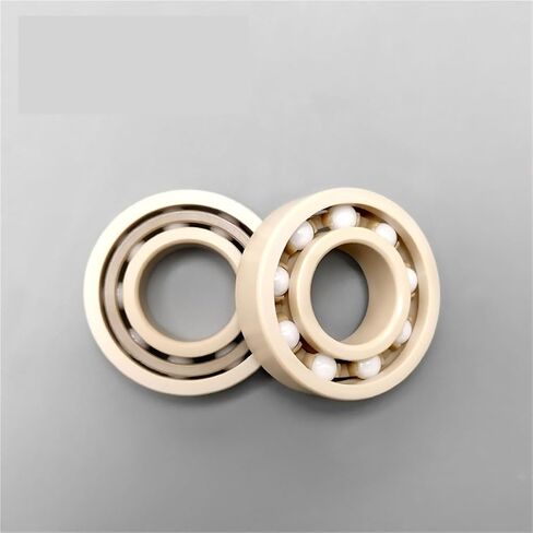 PEEK Plastic Bearing 6000 6001 6002 6003 6004 6005 6006 6007 Ceramic Ball Corrosion Resistance 1Pcs(6005 25x47x12mm) in Saudi Arabia