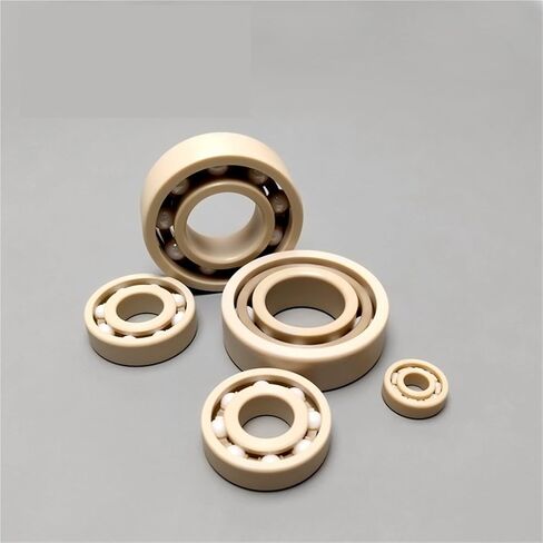 PEEK Plastic Bearing 6000 6001 6002 6003 6004 6005 6006 6007 Ceramic Ball Corrosion Resistance 1Pcs(6005 25x47x12mm) in Saudi Arabia
