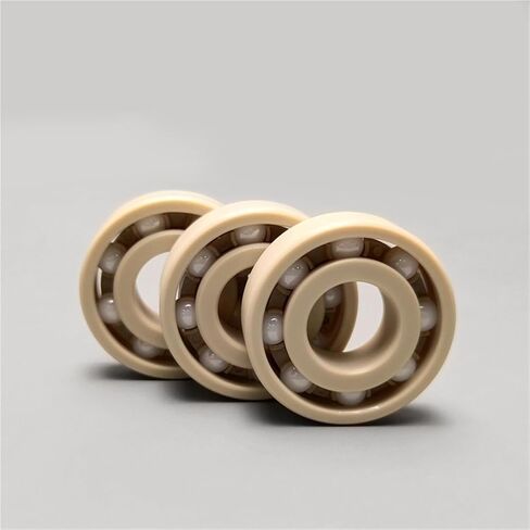 PEEK Plastic Bearing 6000 6001 6002 6003 6004 6005 6006 6007 Ceramic Ball Corrosion Resistance 1Pcs(6005 25x47x12mm) in Saudi Arabia