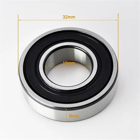 6002 2RS ZZ 15 * 32 * 9MM 6002RS 6002Z 2Z Chrome Steel Groove Ball Bearings 10pcs (6002 ZZ Premium) in Kuwait
