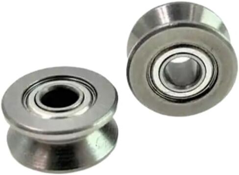 V623ZZ V Groove Roller Wheel Ball 3 * 12 * 4mm Embroidery Machine Pulley Bearing 5Pcs in Saudi Arabia