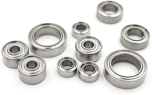 Stainless Steel Bearings SMR74 SMR83 SMR84 SMR85 SMR95ZZ SMR93ZZ SMR148ZZ SMR137 SMR138 ZZ 2Pcs(SMR128ZZ 8x12x3.5) in Saudi Arabia