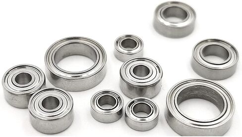 Stainless Steel Bearings SMR126 6 * 12 * 4 SMR128 8 * 12 * 3.5 SMR137 7 * 13 * 4 SMR148 8 * 14 * 4mm 2Pcs(SMR148ZZ 8x14x4) in Saudi Arabia
