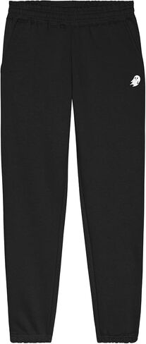 Dalix Ghost المطرزة Sweatpant ثقيلة الوزن الصوف استرخاء راحة الصالة رجال in Saudi Arabia