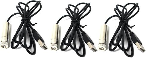 وحدة الليزر الأخضر ، وحدة الليزر الصناعية ، التركيز القابل للتعديل ، طول الخط 39 ″ قطر موصل USB 12 مم (Line-1pack) in Kuwait