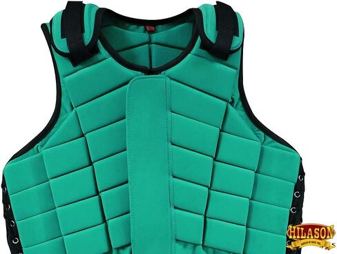 Hilason Western Adult Safety Fearostrian Eventing Stest Protection Protection Step | ركوب الخيل للجنسين in Kuwait