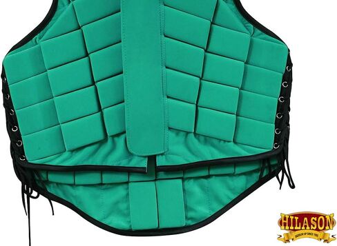 Hilason Western Adult Safety Fearostrian Eventing Stest Protection Protection Step | ركوب الخيل للجنسين in Kuwait
